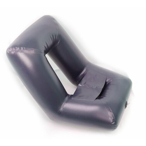 Кресло ПВХ надувное 'UREX №2' (сиденье) для надувных лодок, серое