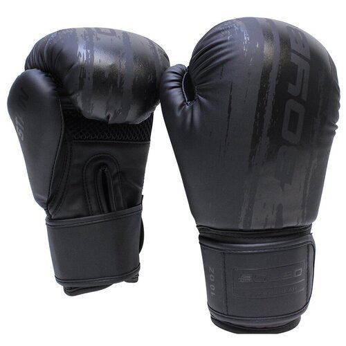 Перчатки боксерские BoyBo Stain, черные, 12 унций