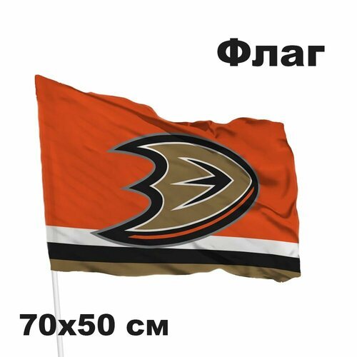 Флаг хоккейный клуб НХЛ Anaheim Ducks - Анахайм Дакс