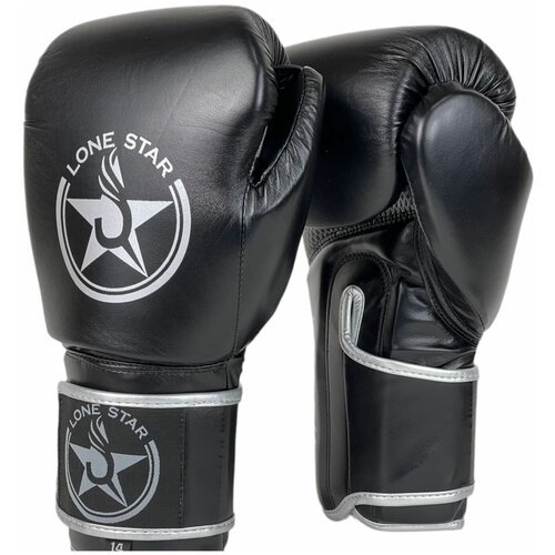 Боксерские перчатки LONE STAR ROOKIE черные