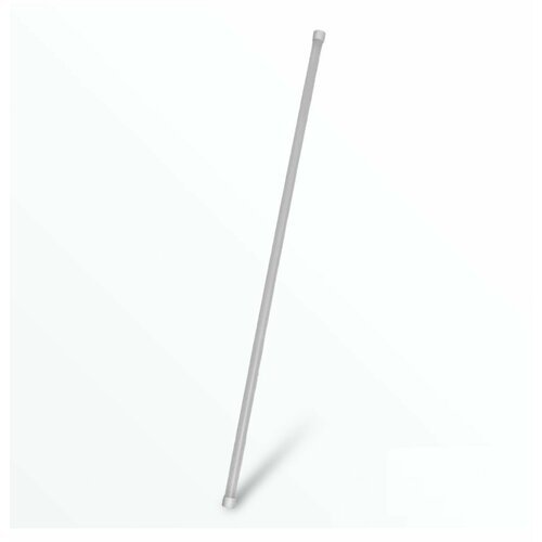 Футляр (тубус) для палочки художественной гимнастики белый полупрозрачный 62см