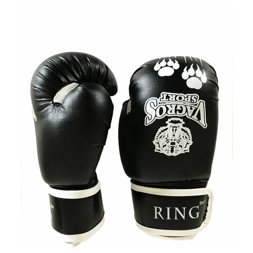 Перчатки боксерские Vagrossport Vagrosport Ring Rs510, 10 унций, черный