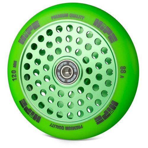 Колесо HIPE H20 120мм зеленое
