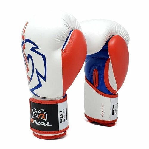 Перчатки боксерские RIVAL RB7 FITNESS PLUS BAG GLOVES, размер M, белые