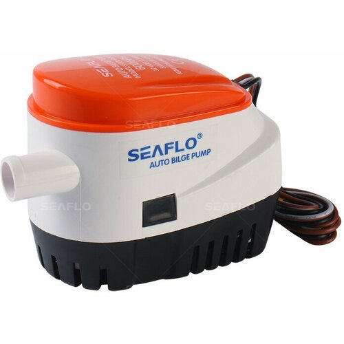 Помпа осушительная автомат SeaFlo 24В 1100GPH 70л/мин (SFBP2-G1100-06, 10264269)