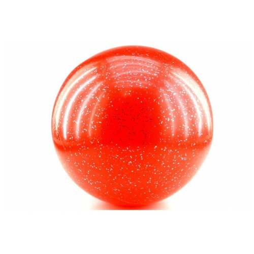 Коралловый мяч с блестками для художественной гимнастики 19 см SP2086-465