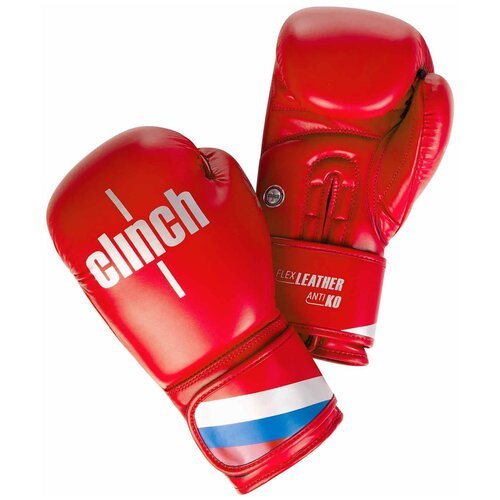 Боксерские перчатки Clinch Olimp C111 Red (12 унций)