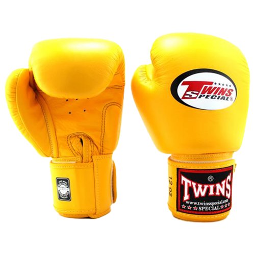 Боксерские перчатки Twins BGVL-3 Yellow (14 унций)