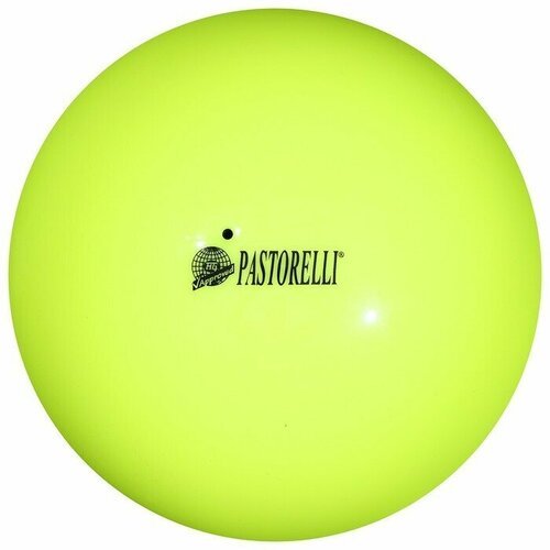 Pastorelli Мяч гимнастический Pastorelli New Generation, 18 см, FIG, цвет жёлтый флуоресцентный