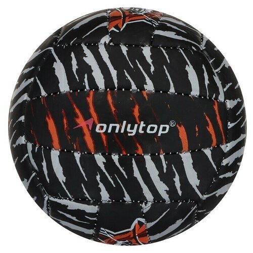 Мяч волейбольный «Тигр», размер 2, 150 г, 2 подслоя, 18 панелей, PVC, бутиловая камера