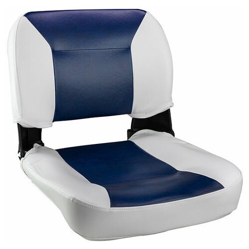 Кресло складное, цвет белый/синий для лодки / катера