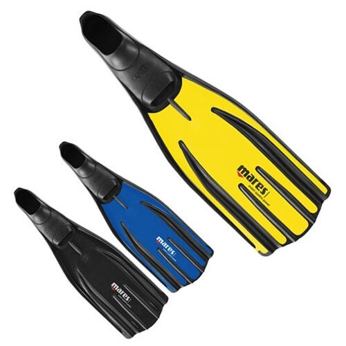 Ласты для подводной охоты MARES AVANTI QUATTRO POWER, Цвет - желтый;Размер - 40-41