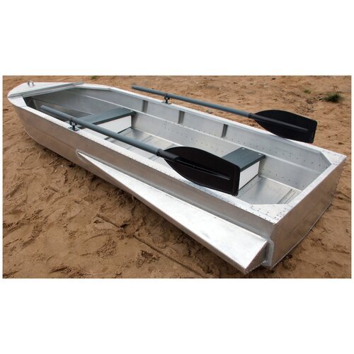 Алюминиевая лодка Малютка-Н 3.1 м, с булями