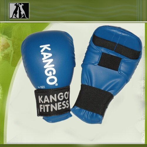 Накладки для каратэ Kango Fitness 7601-A, синие, размер L. 118707
