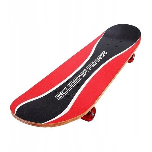 Скейтборд FERRARI 31'X8', цвет чёрный/красный