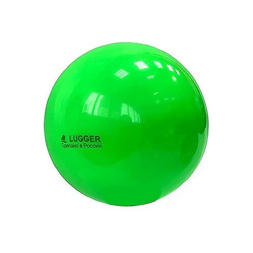 Мяч для художественной гимнастики однотонный, d=15 см (зеленый)