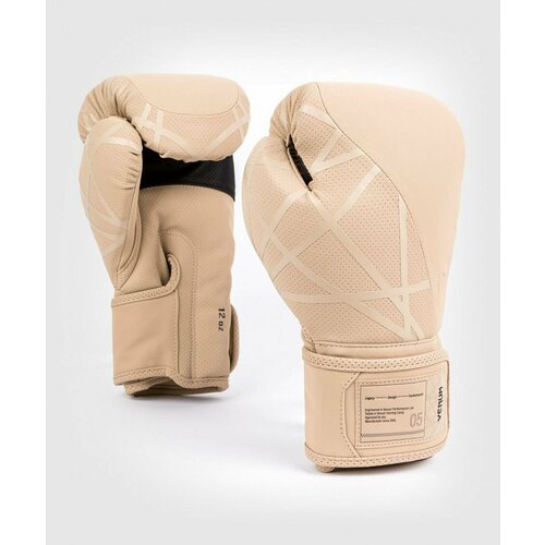 Боксерские перчатки тренировочные Venum Tecmo 2.0 - Sand (10 oz)