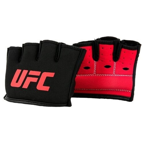 Гелевые накладки (L/XL) UFC (пара), цвет: черный/красный