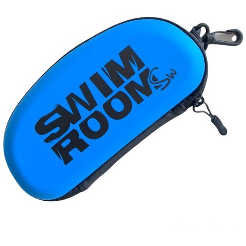 Чехол / футляр для плавательных очков и шапочки SwimRoom 'Swim Case 2.0', Синий с черным
