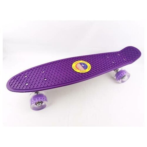 Скейтборд фиолетовый