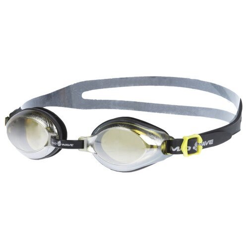 Очки для плавания юниорские AQUA Mirror, M0415 04 0 01W, цвет чёрный