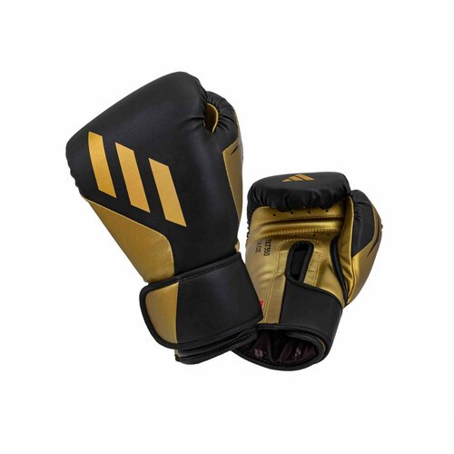Перчатки боксерские Speed Tilt 350 черно-золотые (вес 14 унций)