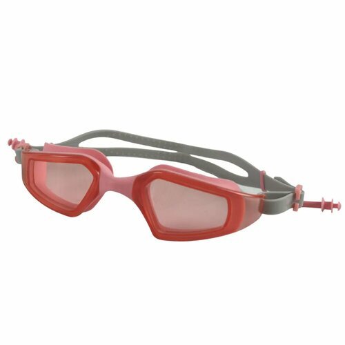 Очки для плавания ELOUS YG-3600 (розовый-серый)