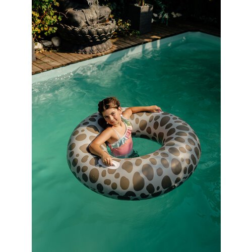 Надувной круг для плавания 90 см, Африка Леопард