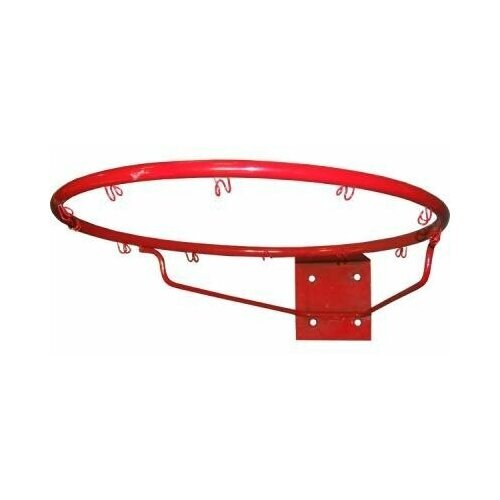 Корзина баскетбольная №7 d=450 мм стандартная (пруток-16мм) с упором, без сетки