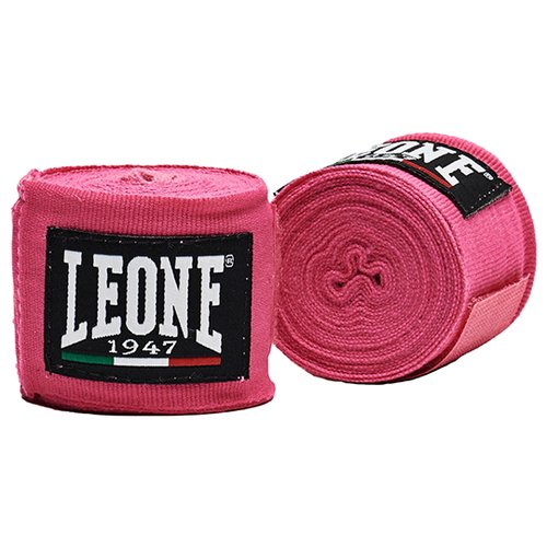 Бинты боксерские Leone 1947 AB705 Pink 2.5 м. (One Size)