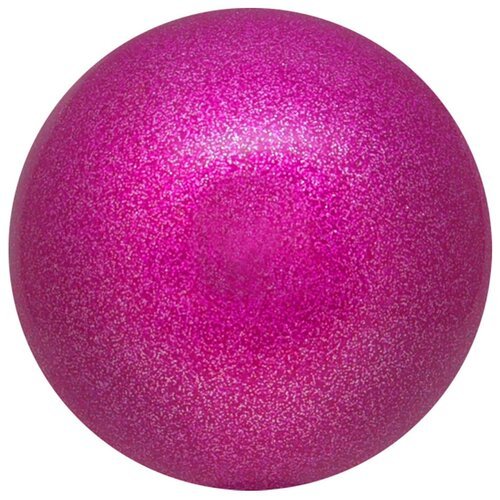 Мяч для художественной гимнастики, диаметр 19 см, розовый