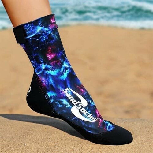 (M) Vincere SAND SOCKS NEBULA Носки для пляжного волейбола Черный/Синий