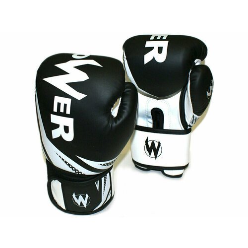Перчатки боксёрские 14 oz: POW-W-Ч14#