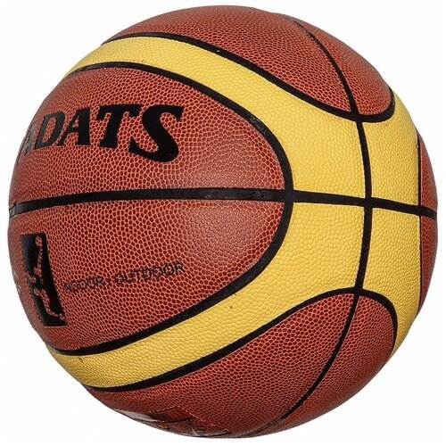 Мяч баскетбольный E33492 ПУ, №7 (коричневый)