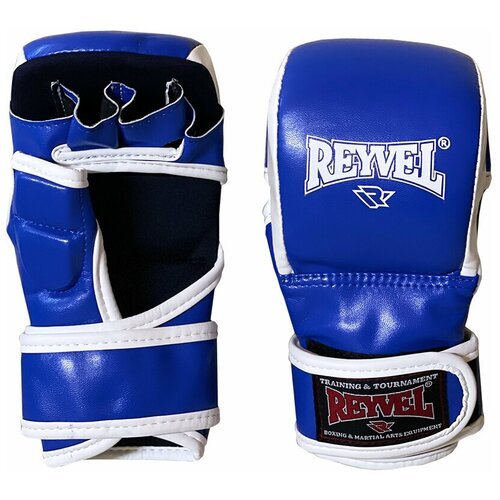 Перчатки Reyvel PRO TRAINING MMA синие L