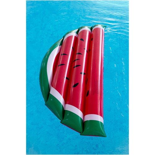 Надувной матрас для плавания Арбуз / для пляжа, для дачи, очки солнцезащитные, надувной круг для плавания, матрасы, матрас надувной