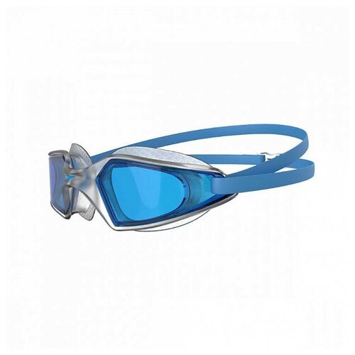 Очки для плавания 'SPEEDO Hydropulse', арт.8-12268D647, голубые линзы, прозрачная оправа