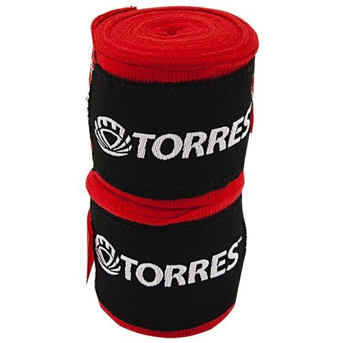 Бинт боксерский эластичный TORRES PRL62017R дл. 3,5 м шир. 5,5 см 1 пара красный