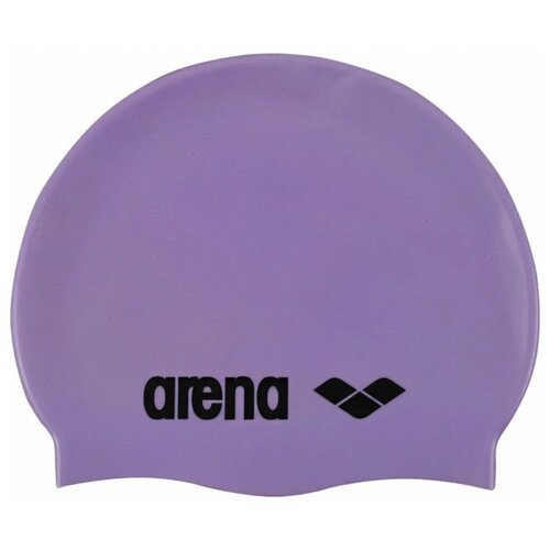 Шапочка для плавания ARENA Classic Silicone 9166285, сиреневый, силикон