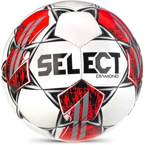 Футбольный мяч SELECT DIAMOND V23, бел/крас/чер,5