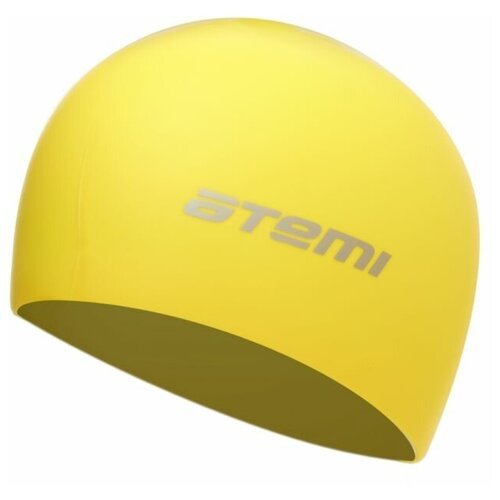 Шапочка для плавания ATEMI SC307, желтый