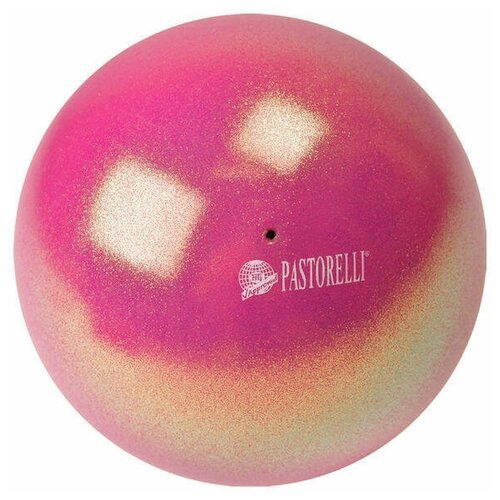 Мяч PASTORELLI New Generation GLITTER Розовый флуорисцентный HV 02452