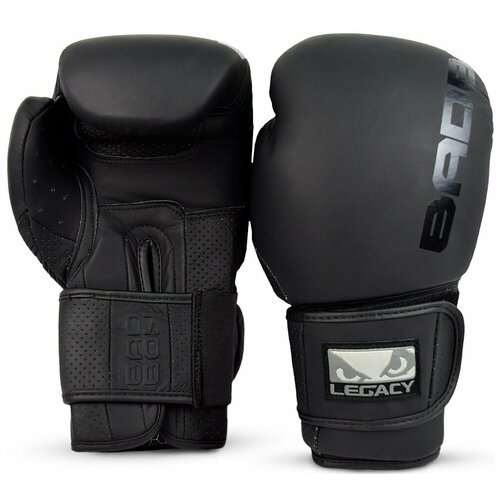 Боксерские перчатки Bad Boy Legacy Prime Boxing Gloves Black/Black 10 унций
