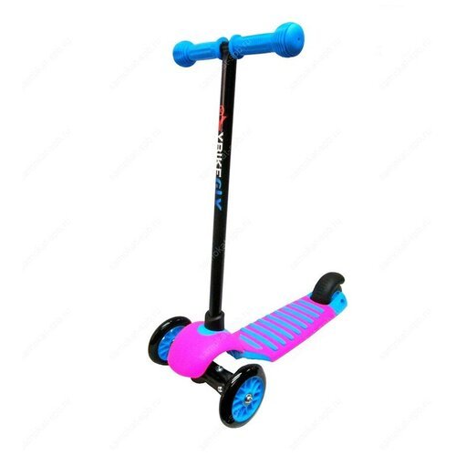 Детский 3-колесный самокат Y-volution Glider Deluxe pink+blue