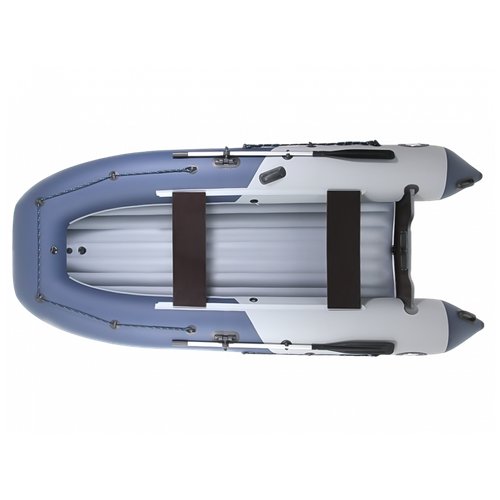 Надувная лодка НДНД Grouper 350 серо-синий