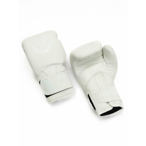 Боксерские перчатки REVANSH TWS, натуральная кожа WHITE - Revansh - Белый - 16 oz