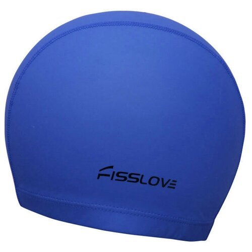 R18191 Шапочка для плавания 'Fisslove' (ПУ) (синяя)