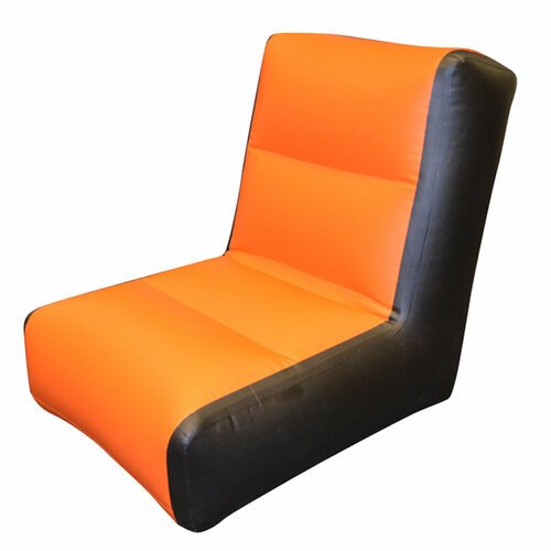 Надувное кресло в лодку №1.1, ПВХ оранжевое