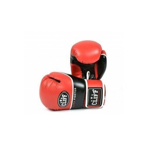 Перчатки боксерские CLIFF ULTRA FIGHTER FLEX, красно-чёрные, 12 (oz)