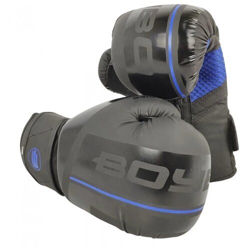 Перчатки боксерские BoyBo B-Series BBG400 Флекс, синие (16oz)
